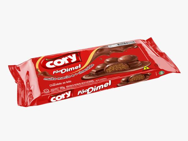 imagem de PAO DIMEL CORY 90G CHOC.AO LEITE