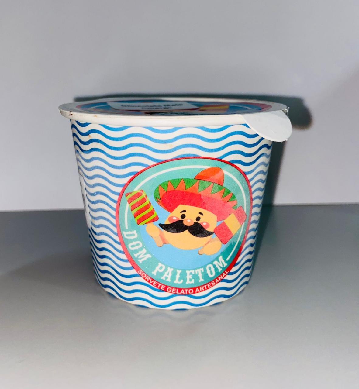 imagem de SORVETE DOM PALETOM 150ML PINA COLADA S/ALCOOL