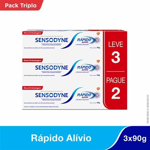 imagem de CR.DENT.SENSODYNE 90G RAP.ALIV.