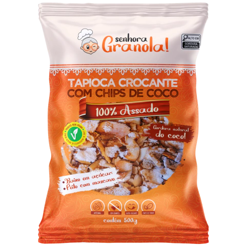 imagem de TAPIOCA CROC.SENHORA  500G COM C.DE COCO