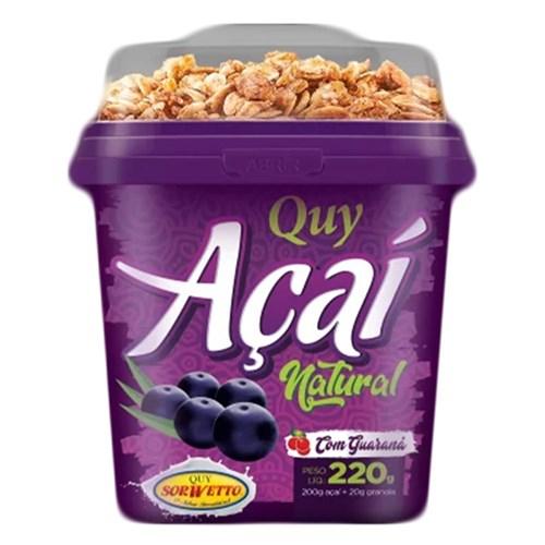 imagem de ACAI SORWETTO 220G GUARANA