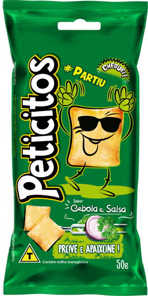 imagem de SALG.PETICITOS 40G CEB. E SALSA