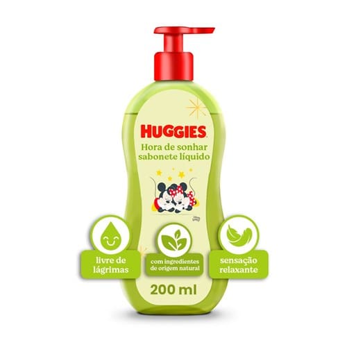 imagem de SABON.LIQ.HUGGIES 200ML CAMOMILA