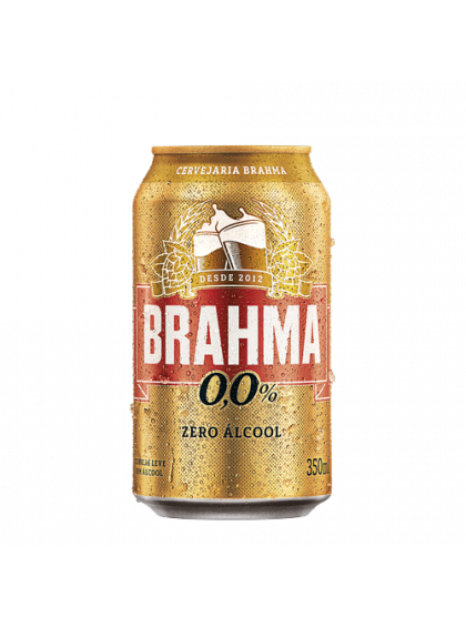 imagem de CERVEJA BRAHMA ZERO LT.350ML