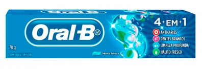 imagem de Creme Dental 4 em 1 Oral-B 70g