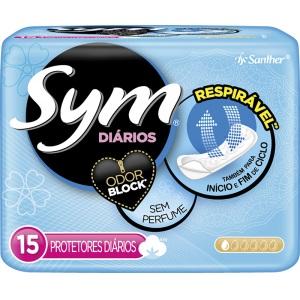 imagem de ABS.SYM PROT.DIA.NEUTRO 15UN UL.RESP.