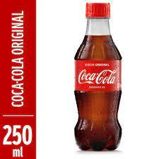 imagem de REFRIGERANTE COCA COLA 250ML PET