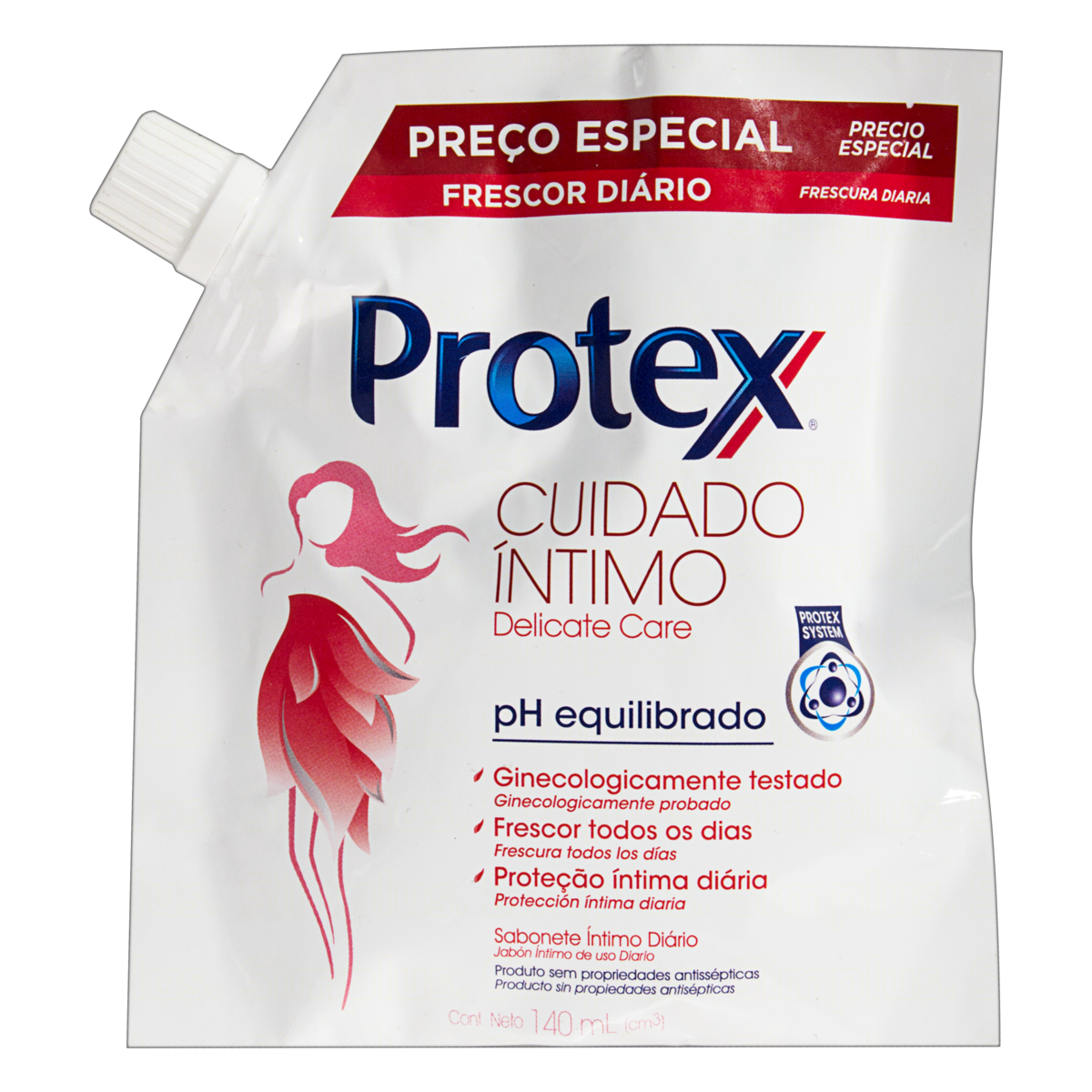 imagem de SABON.LIQ.PROTEX 140ML DELICATE CARE