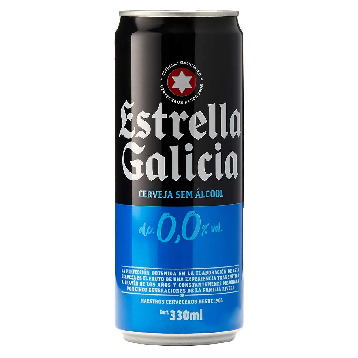 imagem de CERV.E.GALICIA 330ML ZERO ALCOOL LT