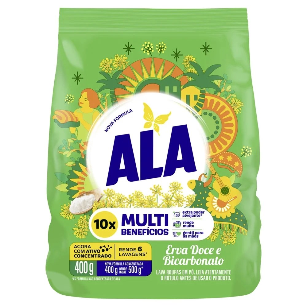 imagem de DET.PO ALA ERVA DOCE 400G E BICARBO.