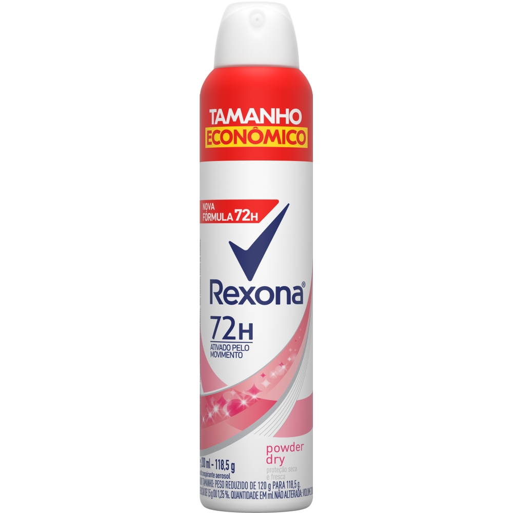 imagem de DES.REXONA AER.ACT.DRY 200ML
