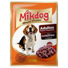 imagem de RACAO MIKDOG 100G ADULTOS E RAÇAS  PEQUENAS CORD