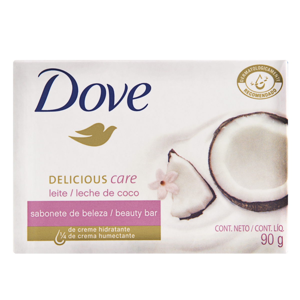 imagem de SABONETE DOVE 90G LEITE  COCO