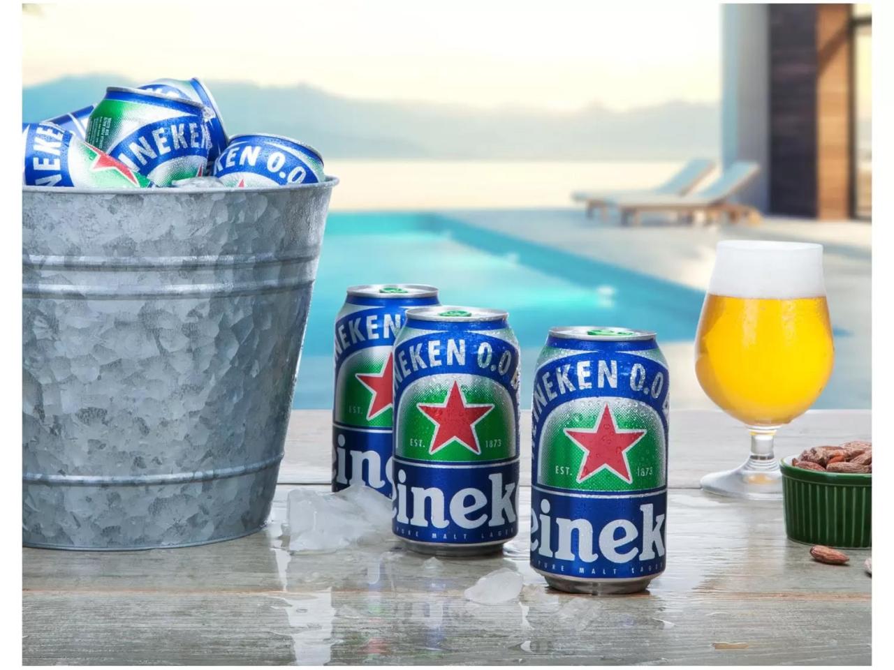 imagem de CERVEJA HEINEKEN ZERO 350ML LT NOVA EMB.