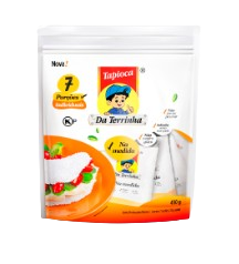 imagem de TAPIOCA D.TERRINHA 490G PORCOES INDIV.
