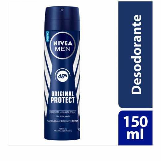 imagem de DESODORANTE NIVEA AER.MEN ORI.PROT.150ML