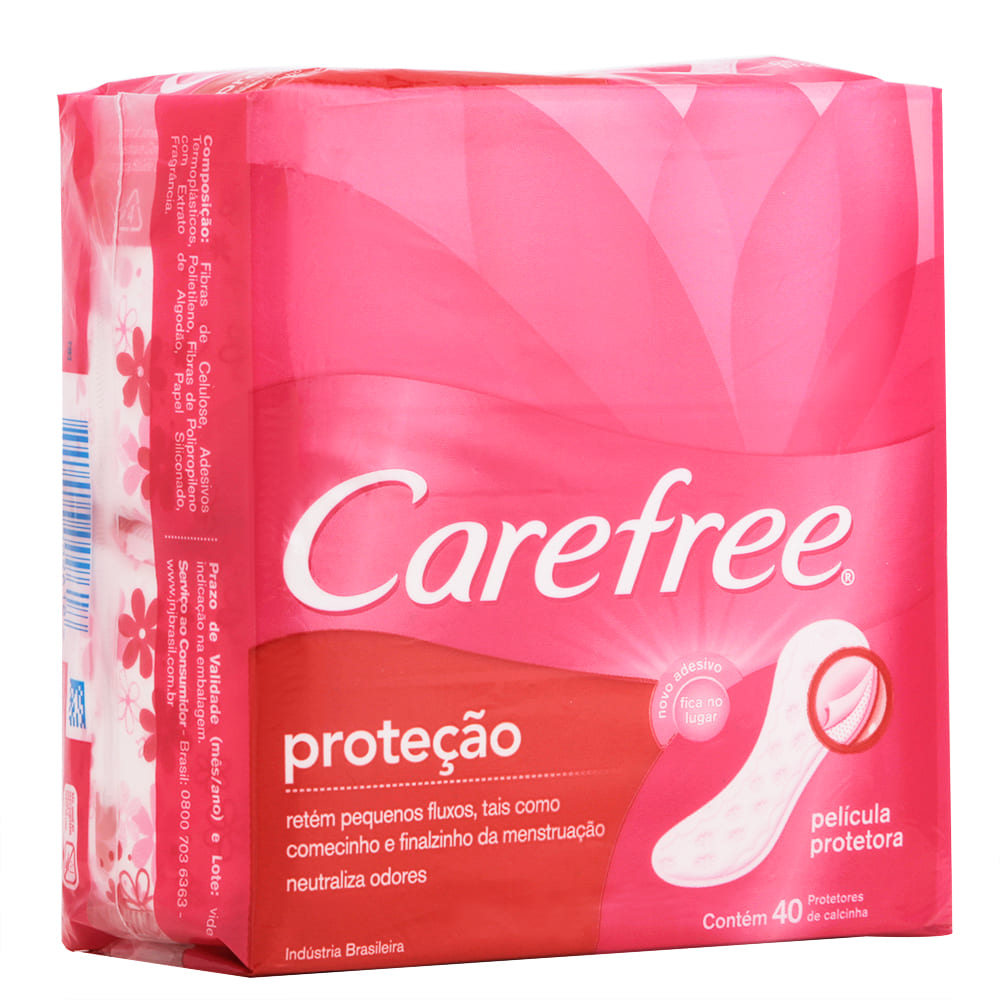 imagem de ABSORVENTE CAREFREE 40UN P.TOTAL C/PERF.