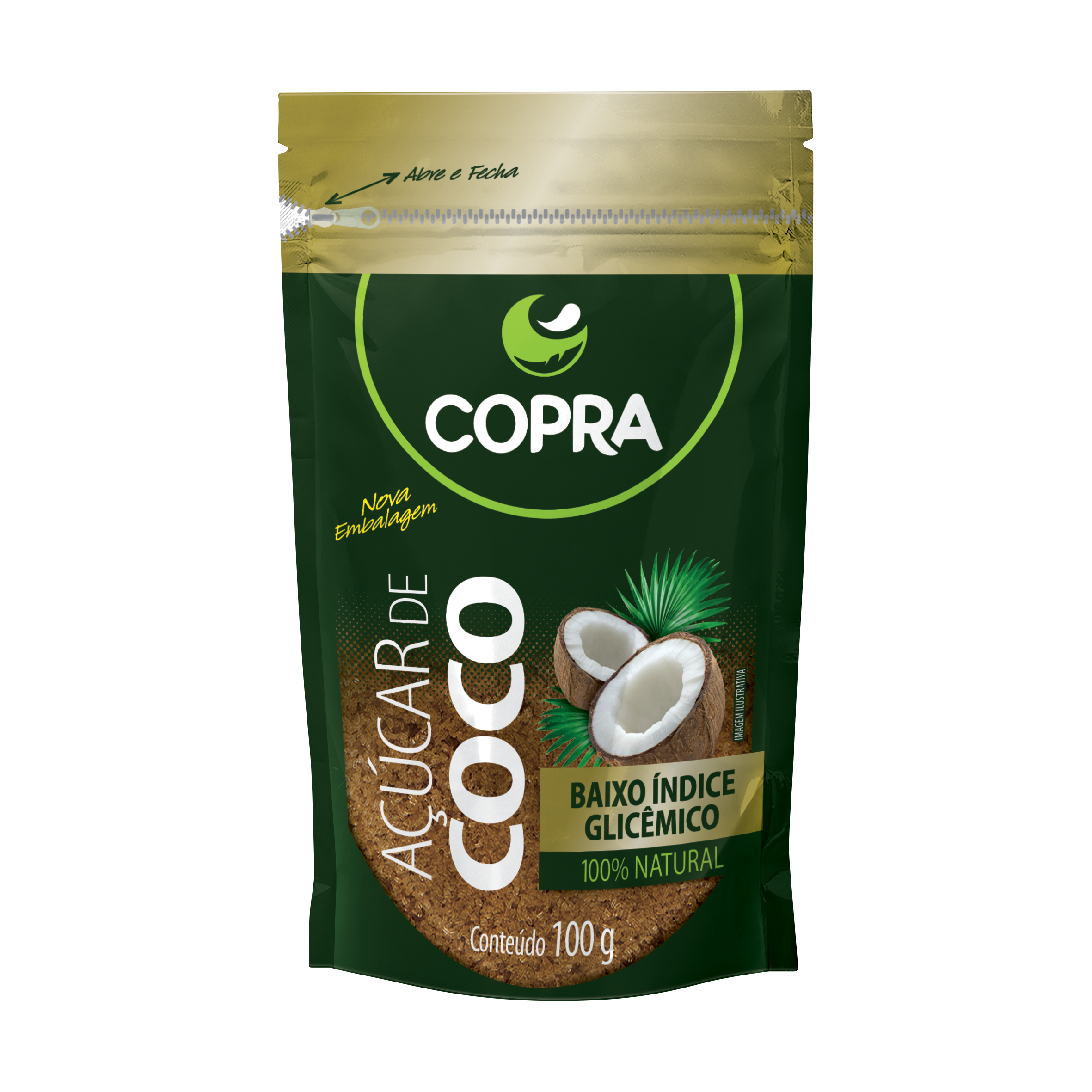 imagem de ACUCAR DE COCO COPRA 100G