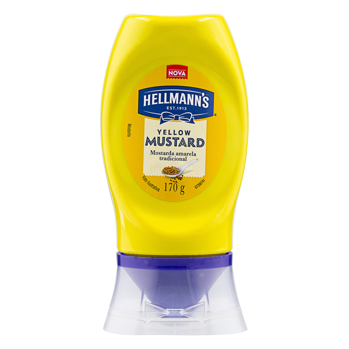 imagem de MOSTARDA HELLMANNS 170G SQUEEZE NOVO