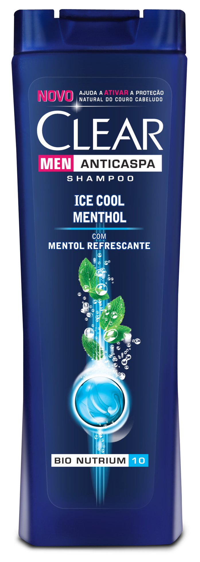 imagem de SHAMPOO ANTICASPA ICE COOL MENTHOL CLEAR MEN 400ML