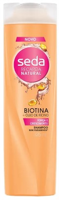 imagem de SHANPOO SEDA 325ML BIOTINA OLEO RICINO