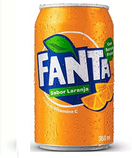 imagem de REFRIGERANTE COCA FANTA LT.350ML LAR.