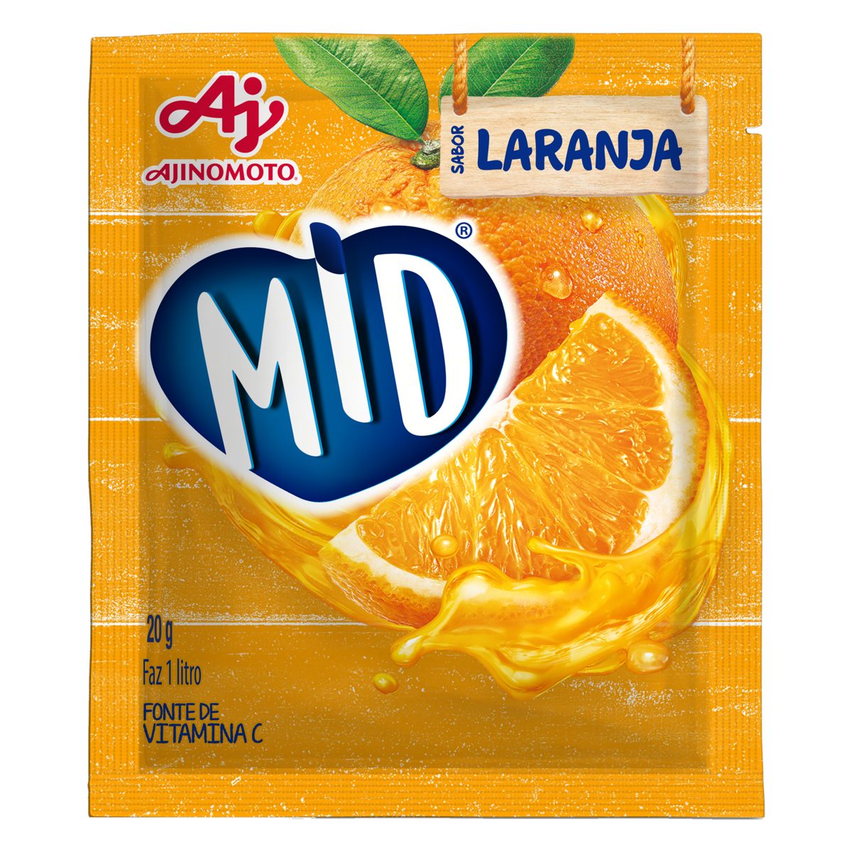 imagem de REFRESCO MID LARANJA 20G