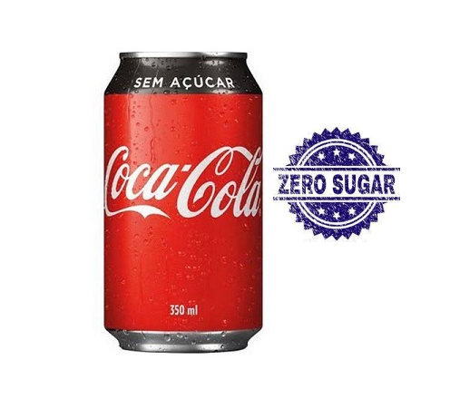 imagem de REFRIGERANTE COCA COLA ZERO LT.350ML