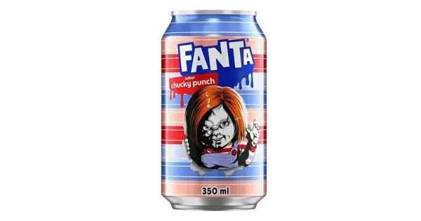 imagem de REFRI.COCA FANTA LT.350ML MISTERIO CHUCKY