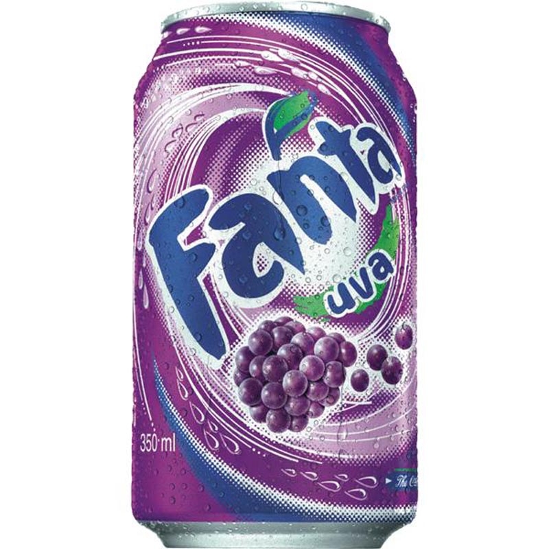 imagem de REFRIGERANTE COCA FANTA LT.350ML UVA.