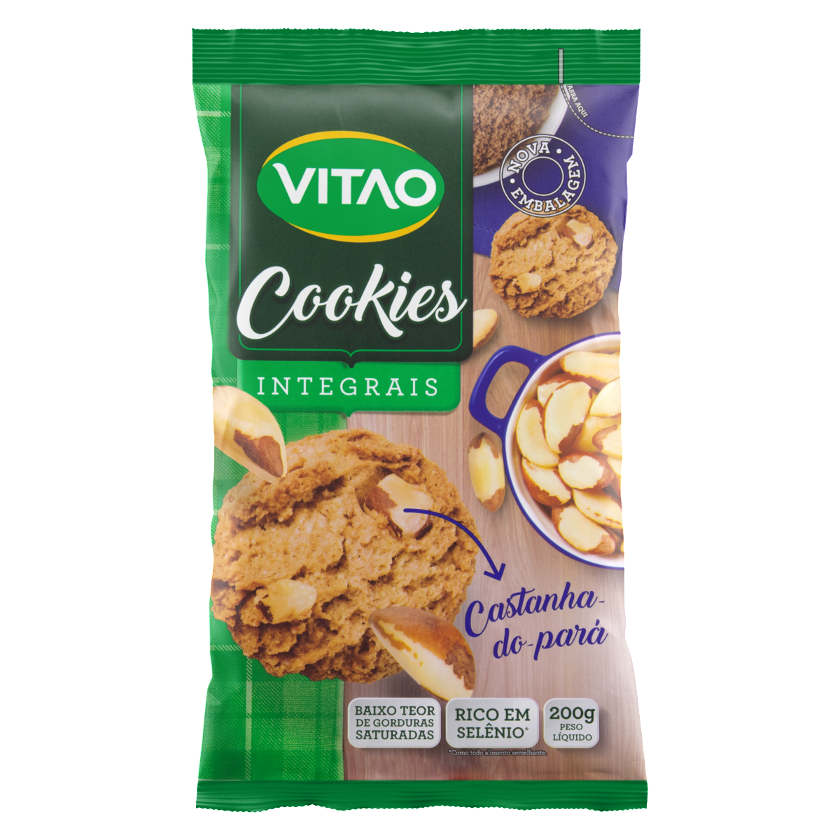 imagem de COOKIES VITAO 120G INT.CAST.PARA
