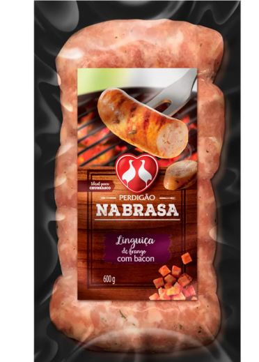 imagem de LINGUIÇA PERDIG.FRGO C/BACON 600G