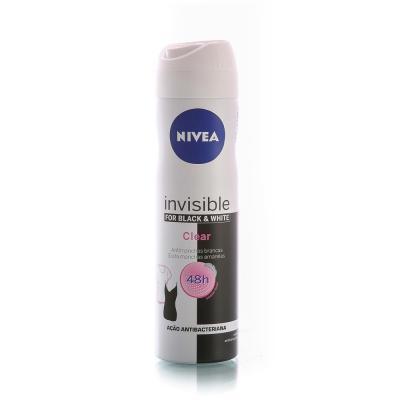 imagem de DESODORANTE NIVEA AER.WOM.INV.150ML CLE.