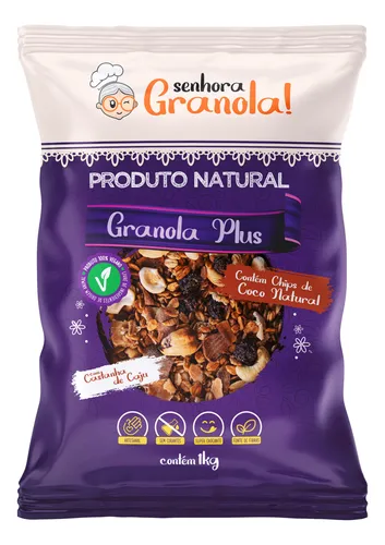 imagem de GRANOLA PLUS SENHORA  1KG