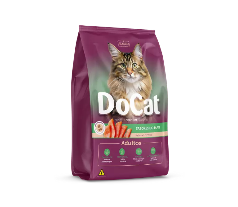 imagem de RACAO DOCAT 1KG SALMAO EPEIXE