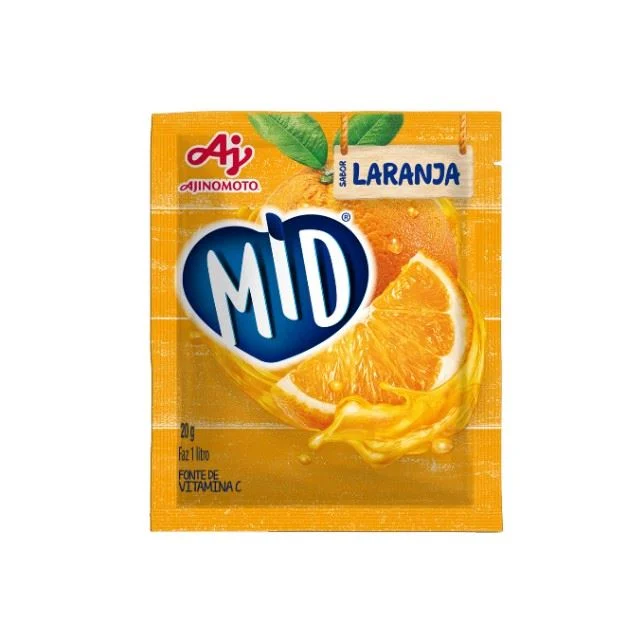 imagem de REFRESCO MID LARANJA 20G N