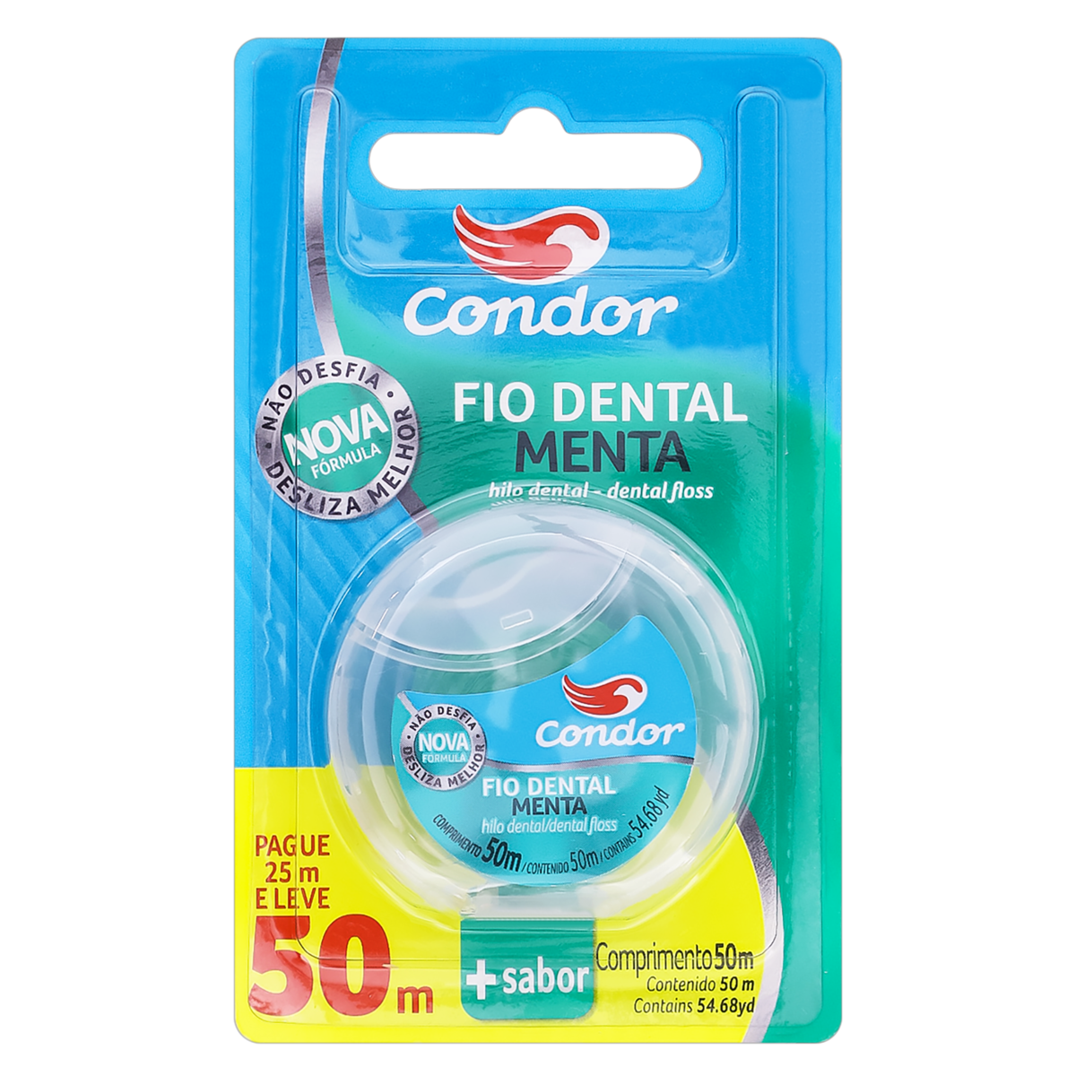 imagem de FIO DENTAL CONDOR MENTA 50M