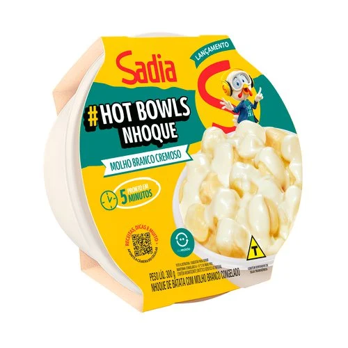 imagem de HOT BOWLS SADIA 300G NHOQUE MOL.BRANCO CREM.