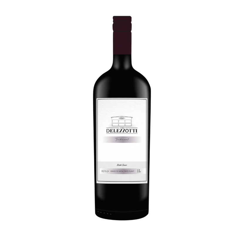 imagem de BEB.VINHO DELEZZOTTI BORDO SV.1L