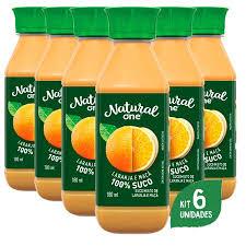 imagem de SUCO NAT.ONE AMB.180ML LARANJA/MACA