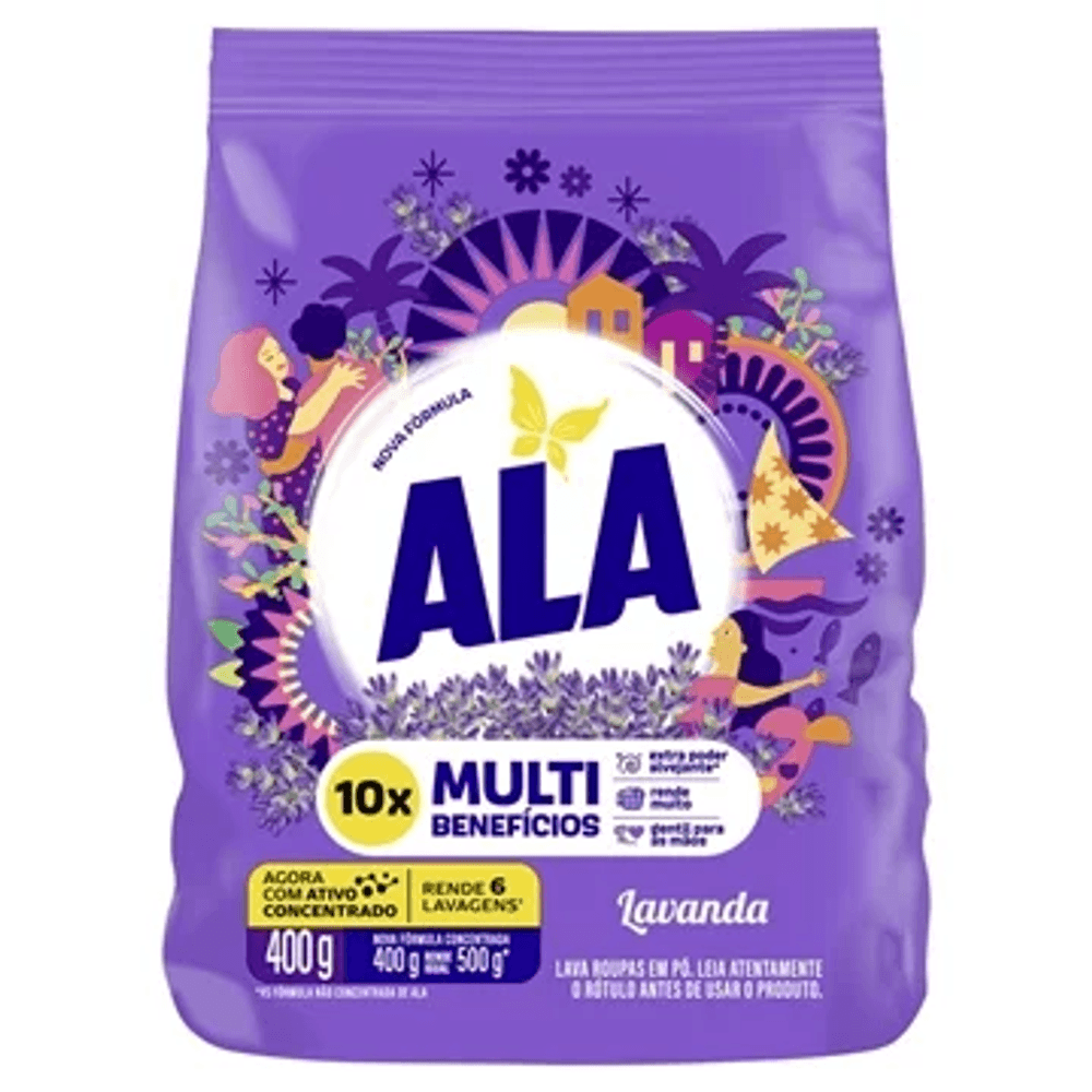 imagem de DET.PO ALA LAVANDA400G