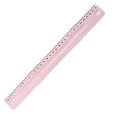 imagem de REGUA STAROFFICE 30CM ROSA