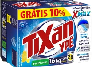 imagem de DET.PO TIXAN MACIEZ 1,6KG CX YPE 10%