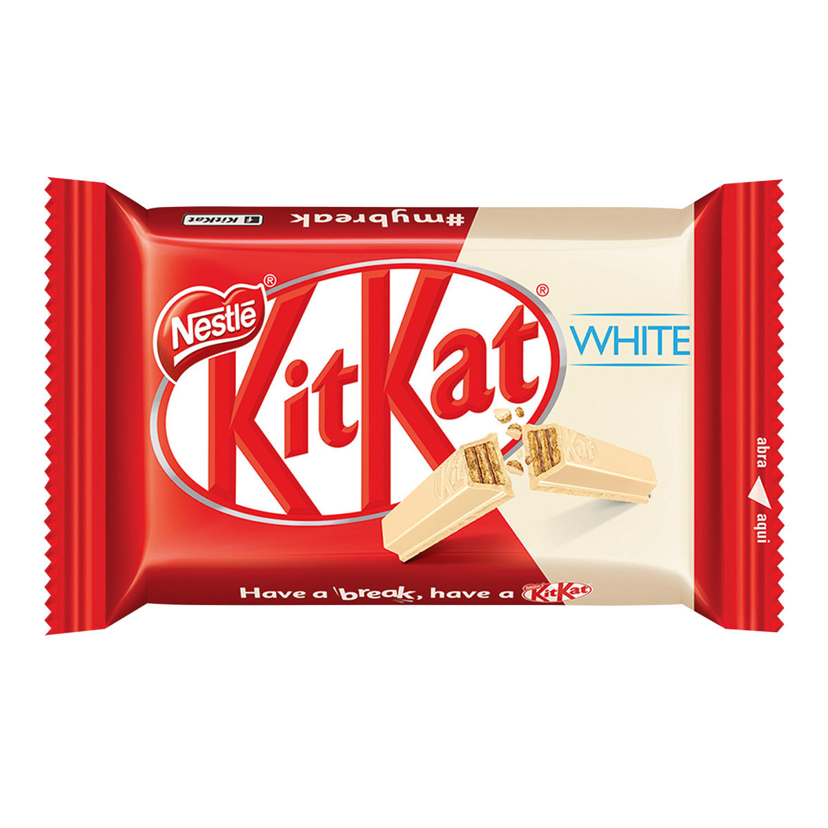 imagem de CHOCOLATE NESTLE 41,5G KITKAT BCO.