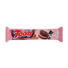 imagem de TODDY RECHEADO 100G  CHOCOLATE MORANGO