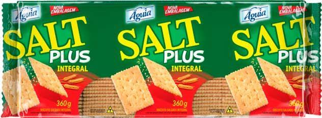 imagem de BISCOITO AGUIA SALT CRACKER INTEGRAL  360G