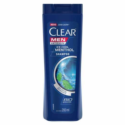 imagem de SHAMPOO CLEAR  ICE COOL MENT 200ML