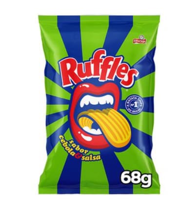 imagem de BATATA RUFFLES 68G CEBOLA E SALSA