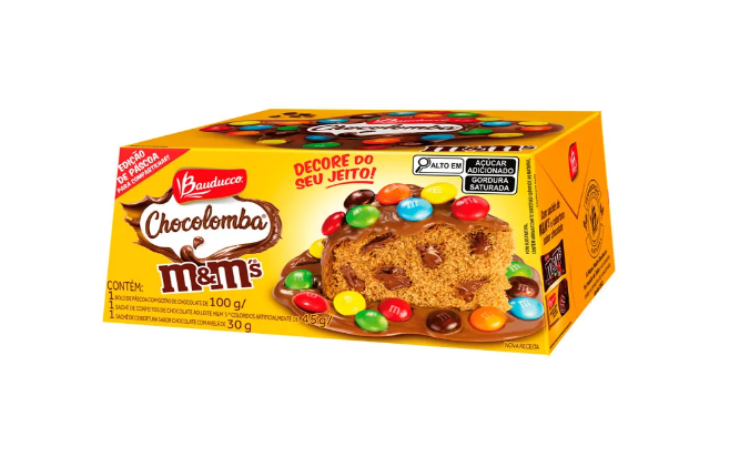 imagem de CHOCOLOMBA BAUDUCCO 80G MMS