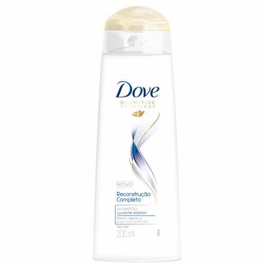 imagem de SHAMPOO DOVE  RECONCONSTRUÇÃO COMPLETA 200ML